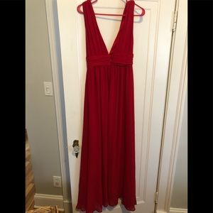 Lulus Red Maxi